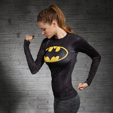 Load image into Gallery viewer, Superman T-shirts Women Long