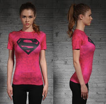 Load image into Gallery viewer, Women SuperheroT  Fitness Exercise