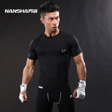 Load image into Gallery viewer, Shirt Short Sleeves T-shirt Gyms Fitness