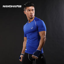 Load image into Gallery viewer, Shirt Short Sleeves T-shirt Gyms Fitness