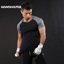 Load image into Gallery viewer, Slim Fit Tees Men Patchwork T-Shirts
