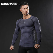 Load image into Gallery viewer, Mens Fitness Long Sleeves  T Shirt