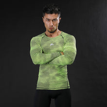 Load image into Gallery viewer, Mens Fitness Long Sleeves  T Shirt