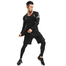 Load image into Gallery viewer, New Men Compression Shirt Fitness Jogger