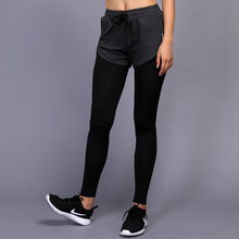 Load image into Gallery viewer, Women Gym Workout Fitness Leggings+Shorts
