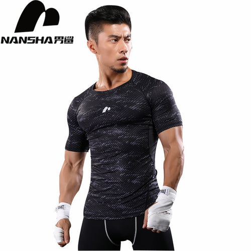Brand-Clothing Gyms Compression T-Shirt Workout Crossfit
