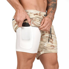 Load image into Gallery viewer, Men's 2 in 1 Running Shorts Mens Sporting Shorts Quick Drying