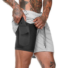 Load image into Gallery viewer, Men's 2 in 1 Running Shorts Mens Sporting Shorts Quick Drying
